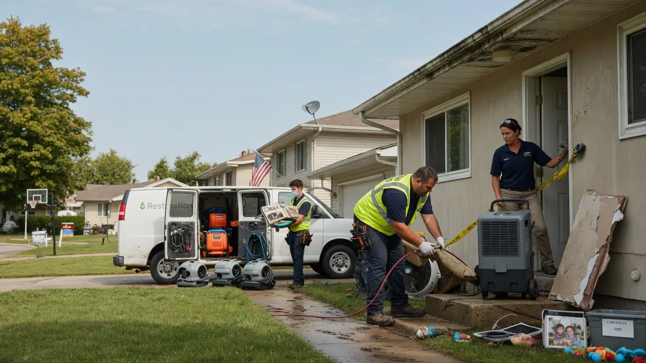 Water Damage Restoration in Bellbrook, OH near me
